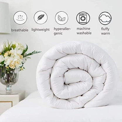 Opulence Bedding 3 Piece Light Blue Pinch Pleated Set (Comforter + 2 Pillow Cases) California King